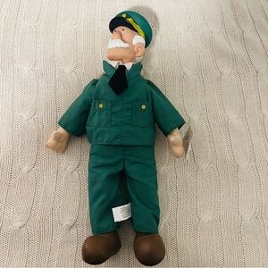 Vintage Toy Works Train General Amos Animated Series Beetle Bailey Plush Doll